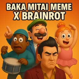 Baka Mitai Meme X Brainrot artwork