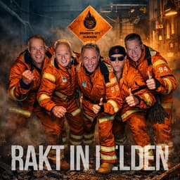 Rakt in i elden artwork