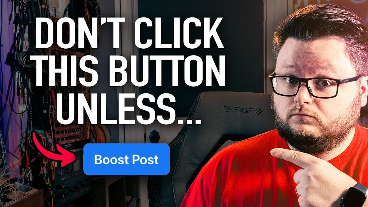 How To Boost Posts On Instagram For Musicians (and should you do it?) YouTube thumbnail