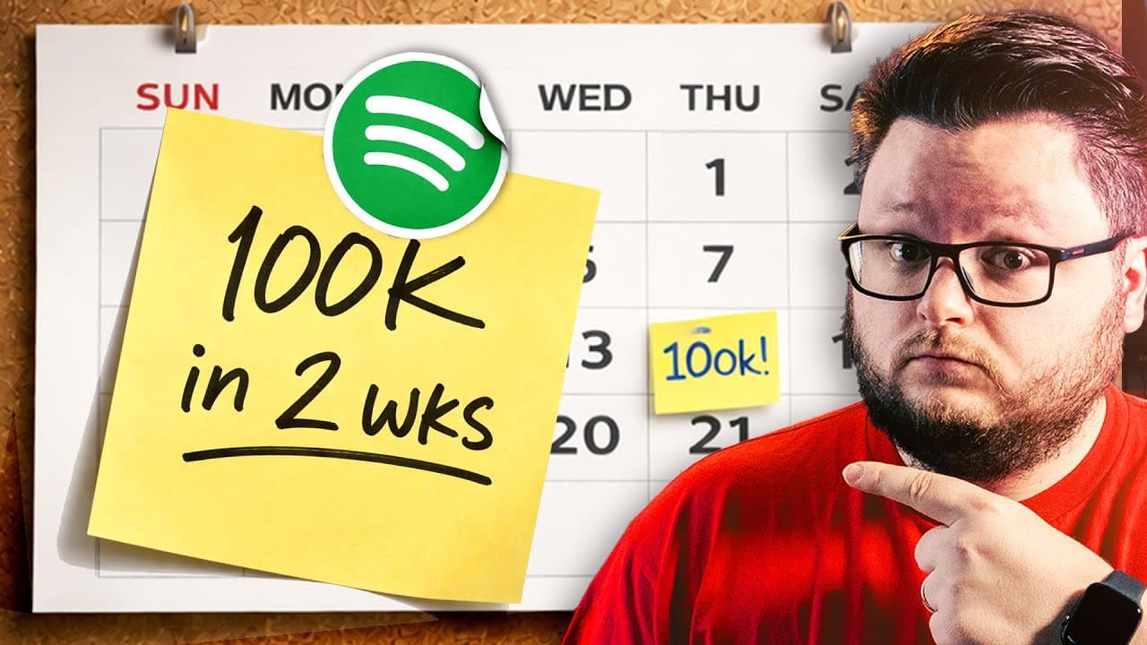 How We Got 100k Monthly Listeners in 2 Weeks YouTube thumbnail