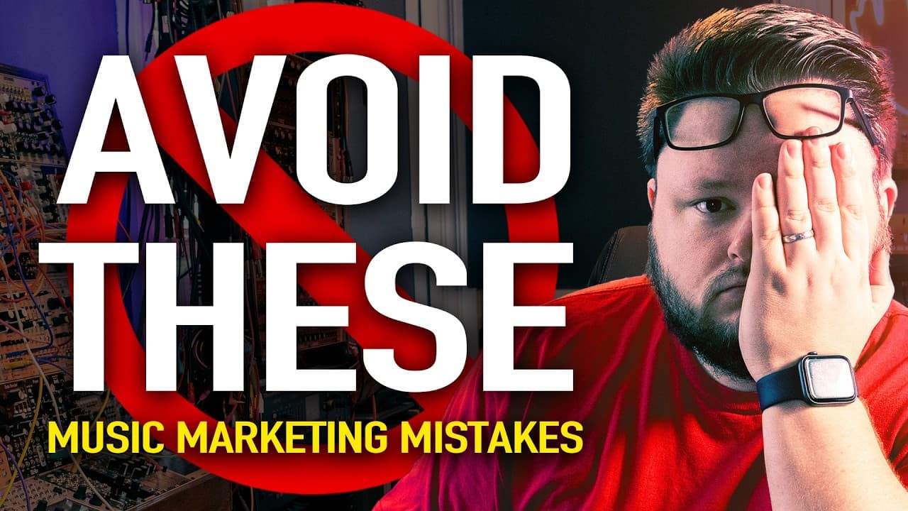 Music Marketing Mistakes To Avoid for 2026 YouTube thumbnail