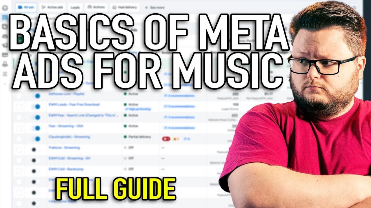 BEFORE You Run Meta Ads for Music Marketing, Watch This Video YouTube thumbnail