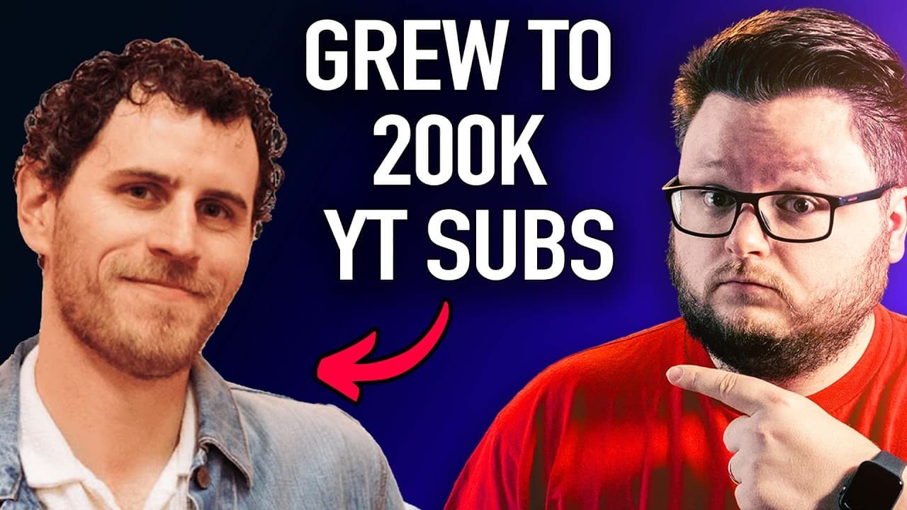 How Noah Kellman Grew to 200k Subscribers on YouTube YouTube thumbnail