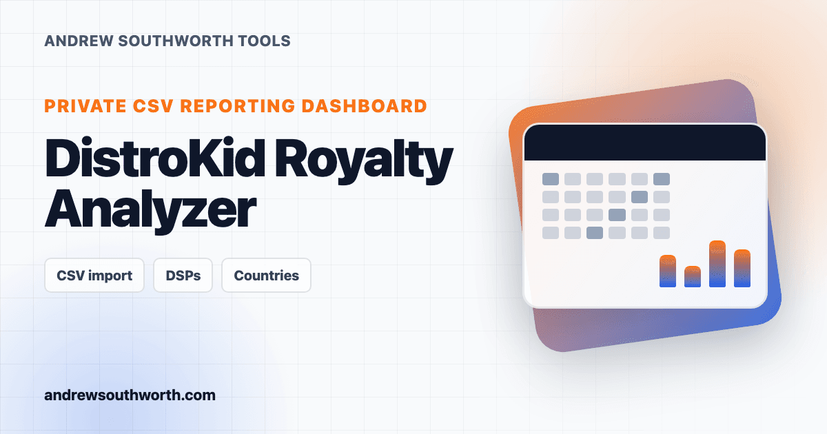 DistroKid Royalty Analyzer thumbnail