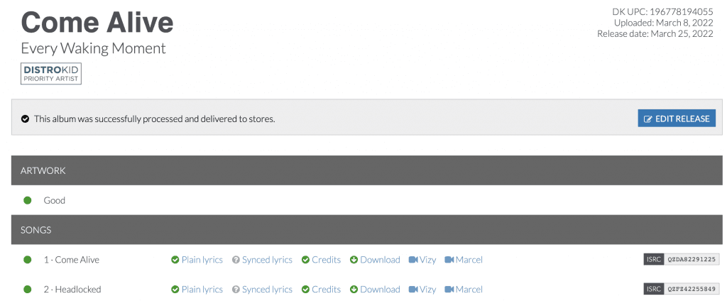 How to Do a Waterfall Release Strategy with DistroKid article image