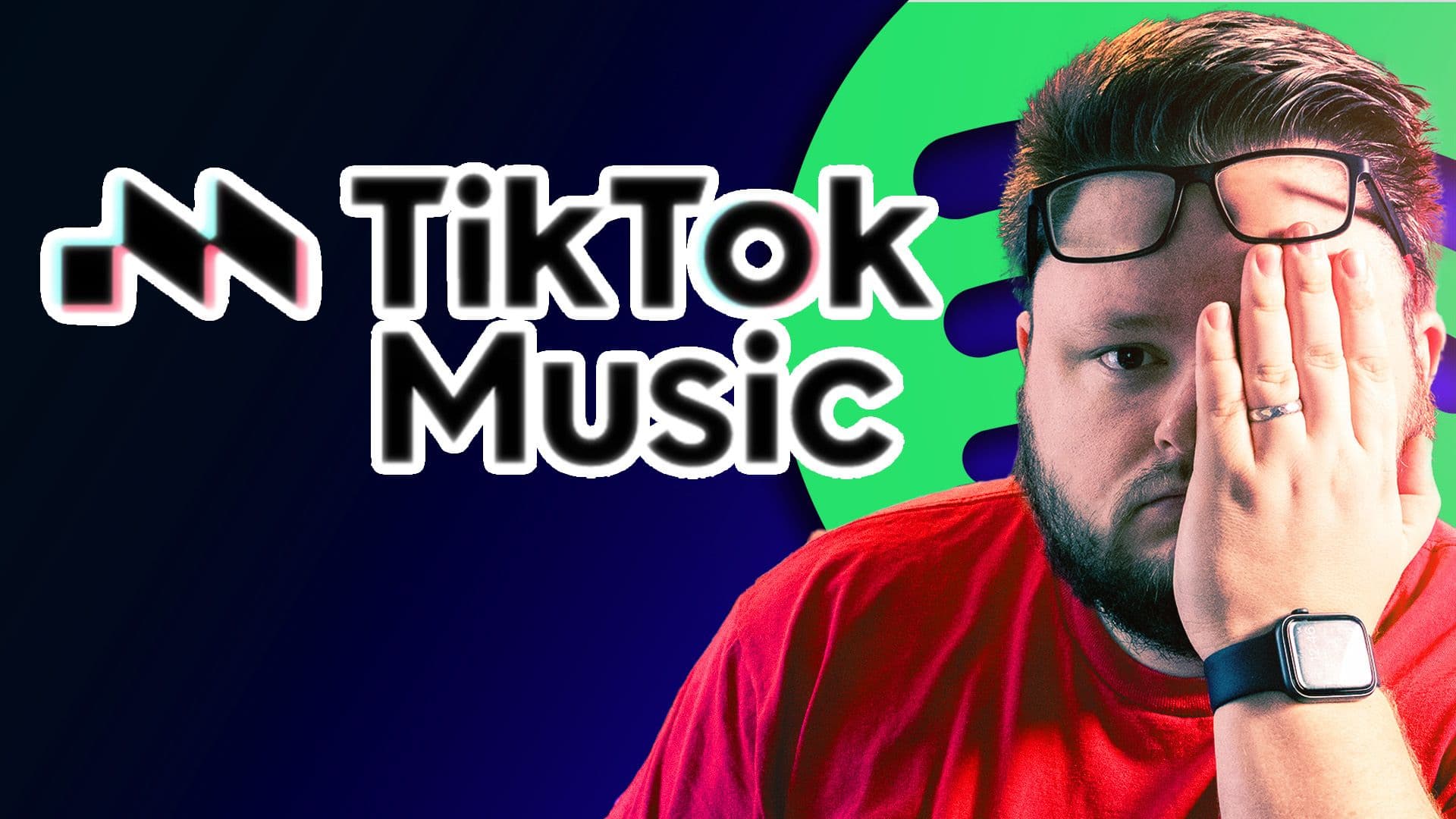 "Spotify Killer" TikTok Music Is Dead Already Thumbnail by Andrew Southworth.