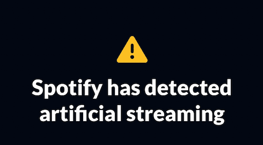 Spotify artificial streaming